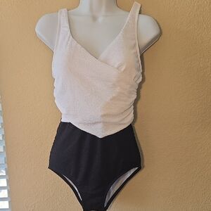 Stylish Black and White Kids One Piece